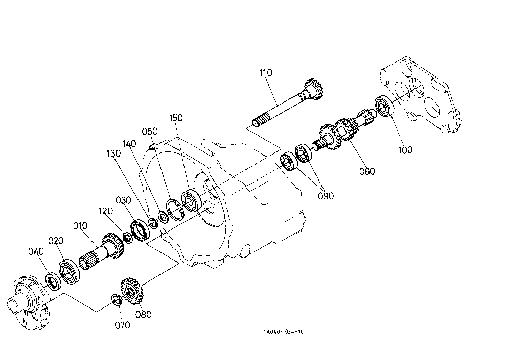 Main Shaft [With Ind-Pto]