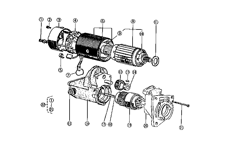 Starter [Section Parts]