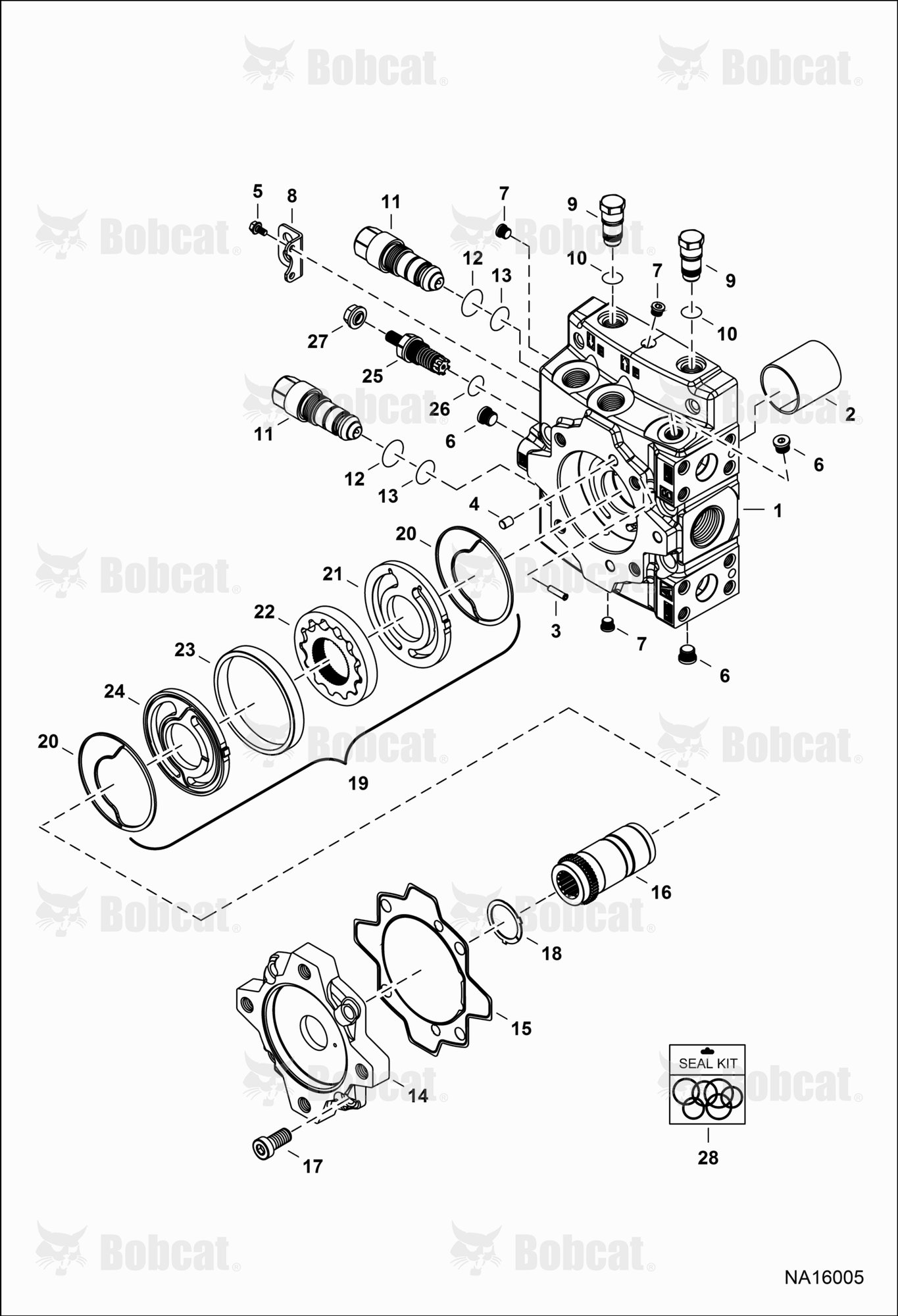 Hydrostatic Pump (Charge Pump Assembly)