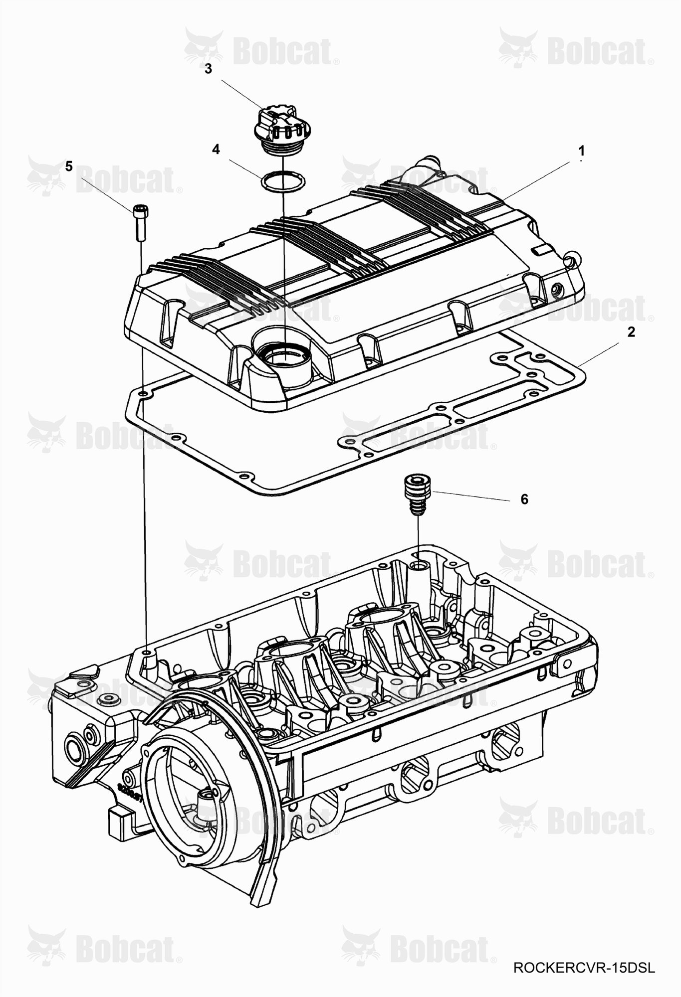 ENGINE, Rocker Arms Cover