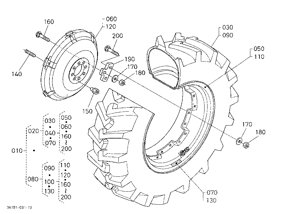 Rear Wheel (13.6-38)