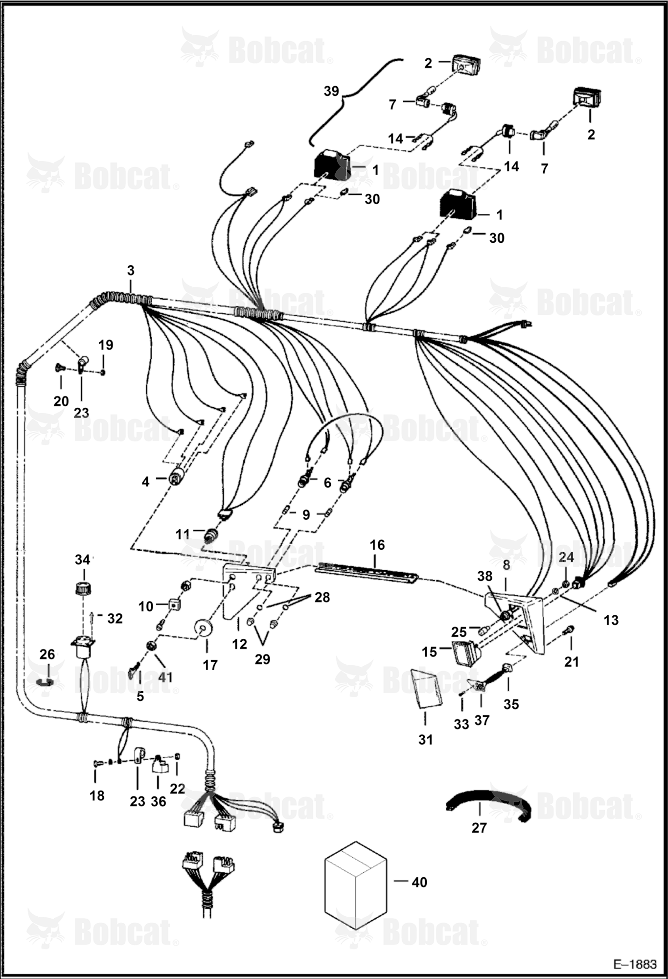 CAB Electrical Circuitry  508611077 & Below