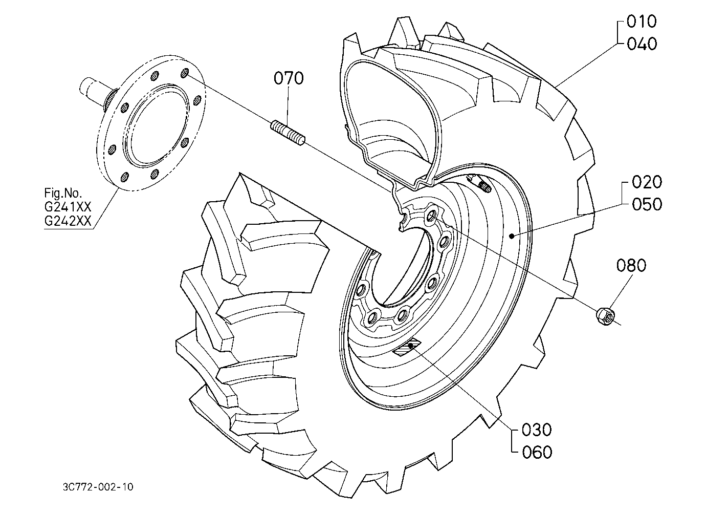 Front Wheel (9.5-16)