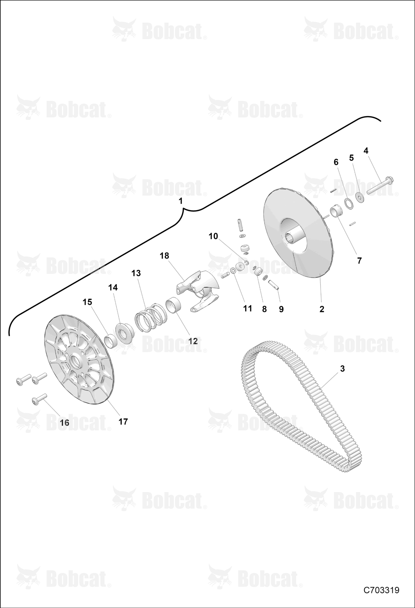 Drive TRAIN, CLUTCH, Driven