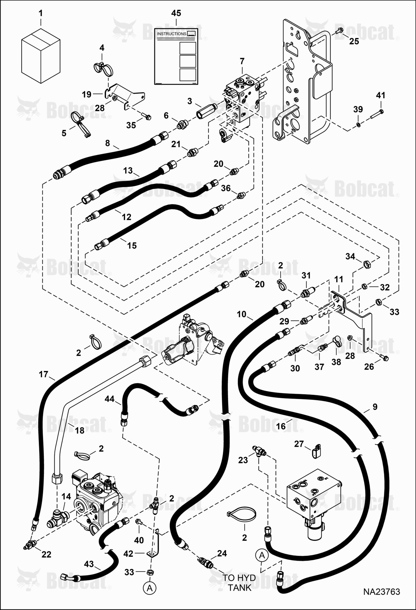 Trailer Brakes Kit (Hydraulic) (Dual Lines)