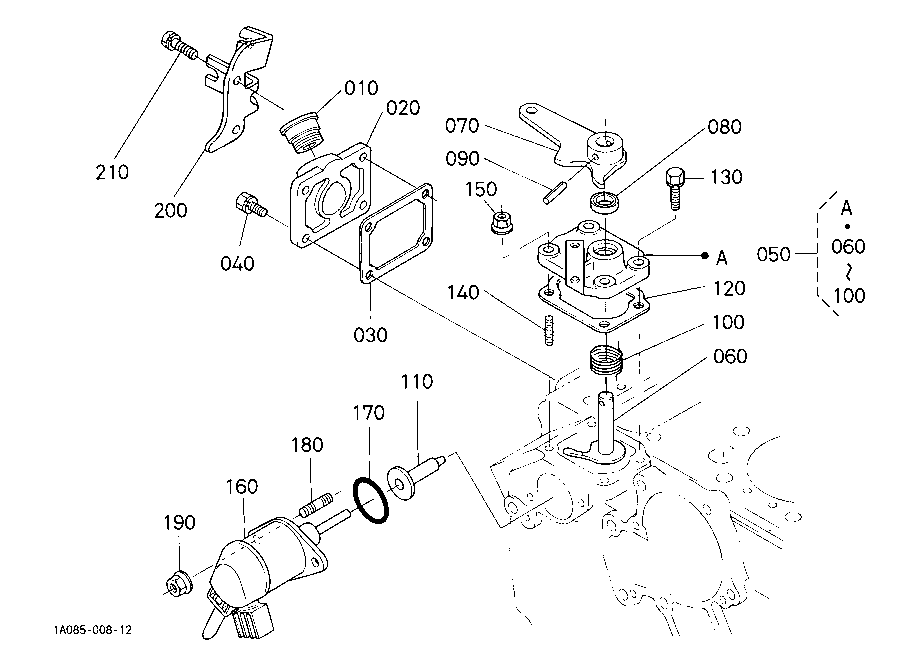 Engine Stop Lever