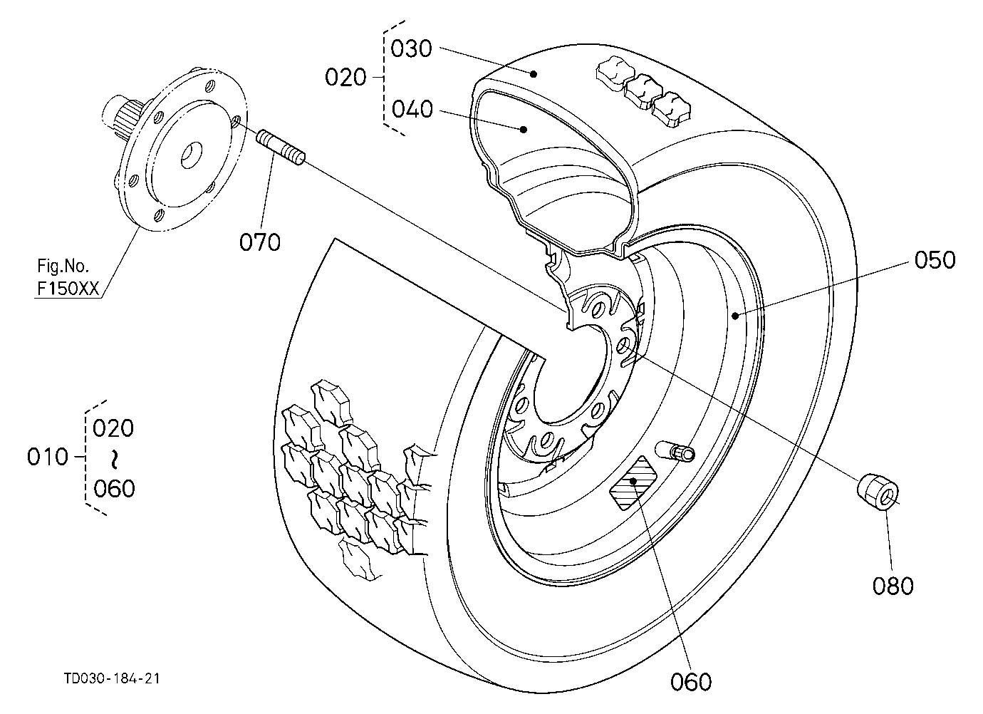Front Wheel (27*10.50-15)