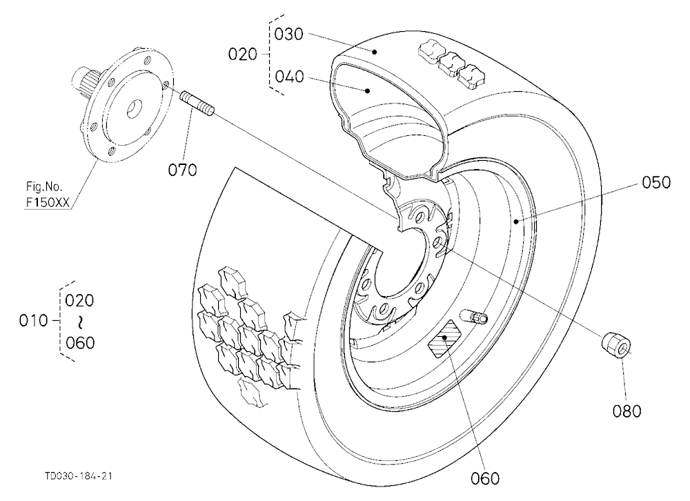 Front Wheel (27*10.50-15)