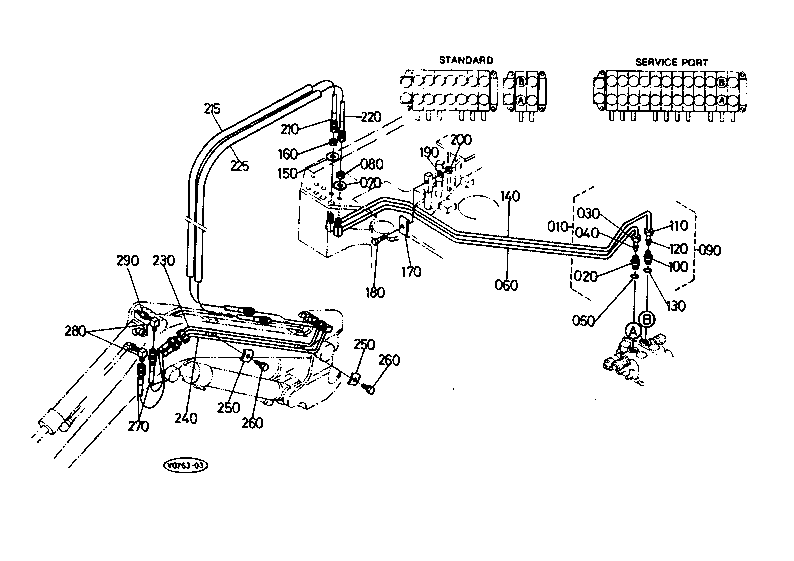 Oil Piping (Arm) [Kh-41(H)]