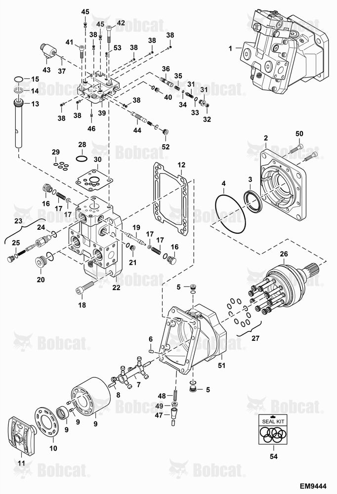 Hydrostatic Motor (Model 83009713)