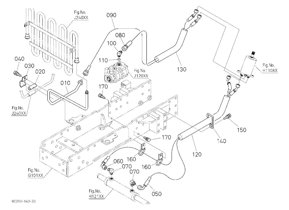 Hydraulic Oil Line (Steering)