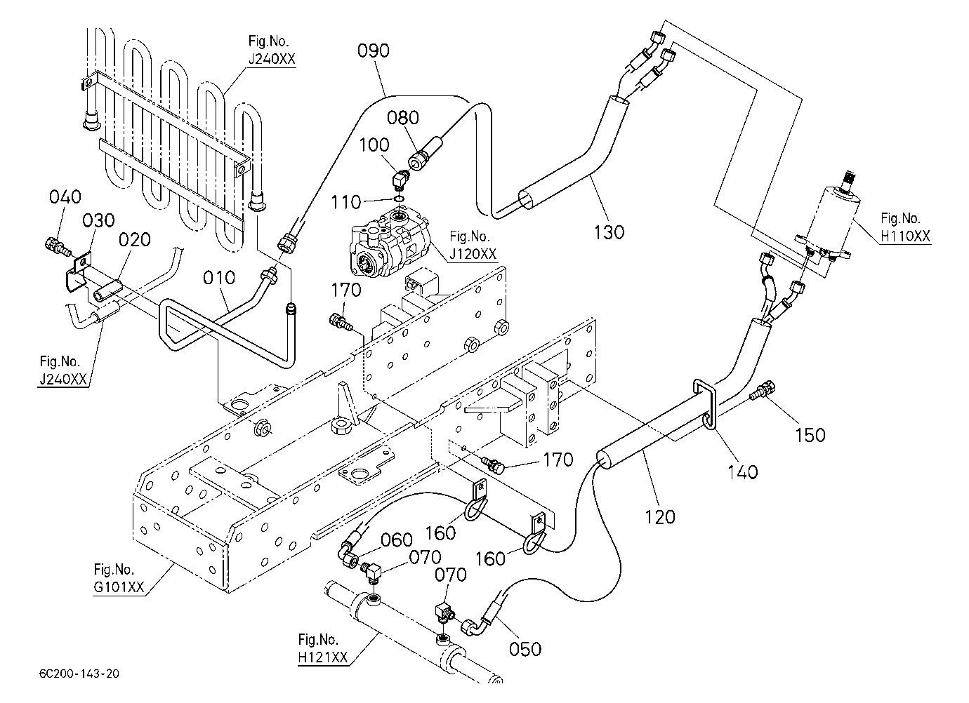 Hydraulic Oil Line (Steering)
