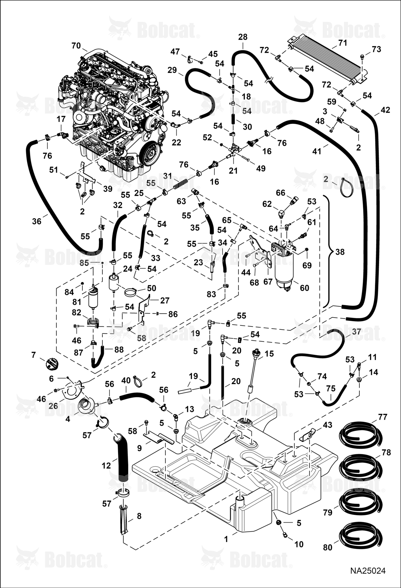 Engine & Attaching Parts (Fuel System)
