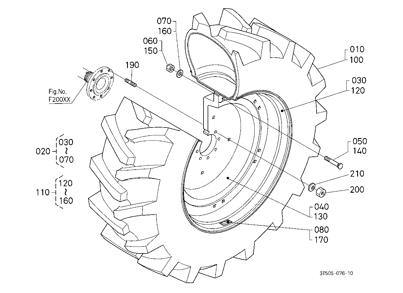 Rear Wheel (18.4R38 R1)