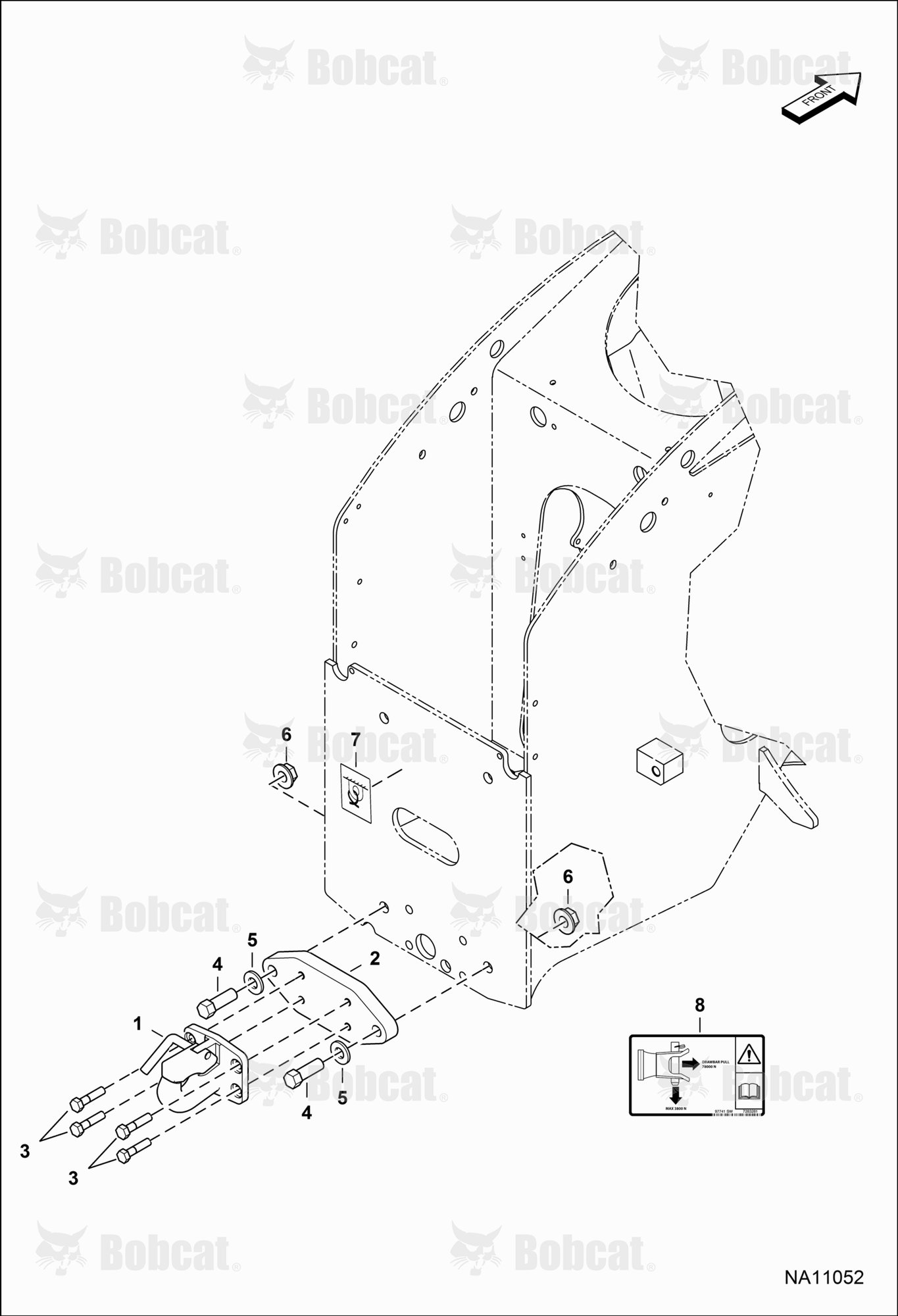 Rear Hitch (Pintle Hook)