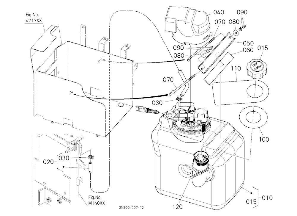 Diesel Exhaust Fluid Tank