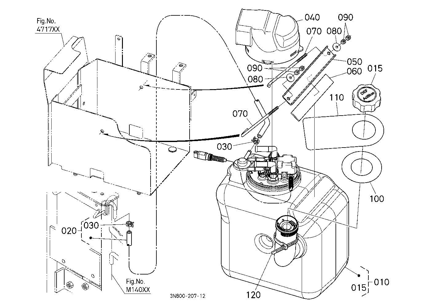 Diesel Exhaust Fluid Tank