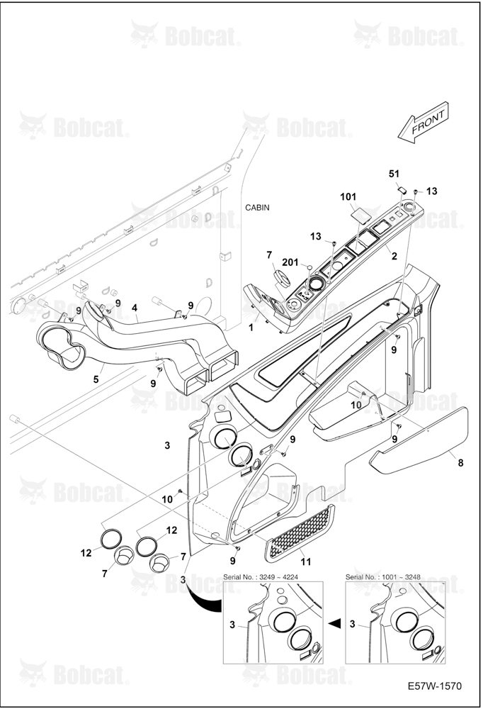 Air Conditioning (Side Covers & Ducts)