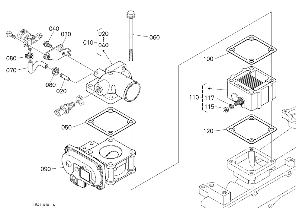 Air Cleaner Flange And Throttle Valve