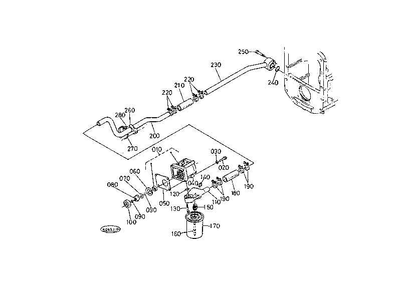 Hydraulic Pump And Suction Pipe