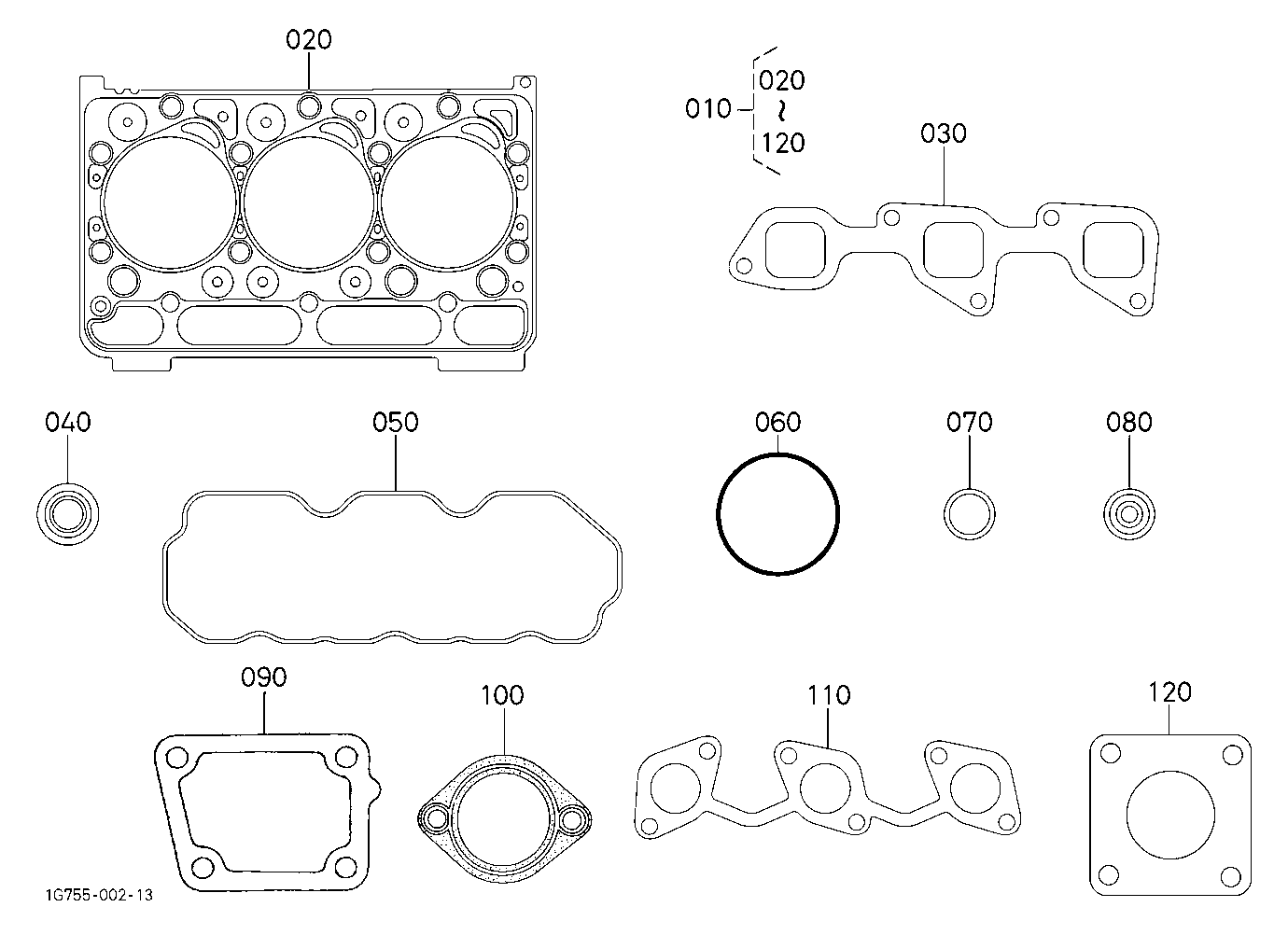 Upper Gasket Kit