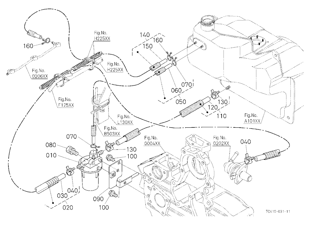 Fuel Pipe And Fuel Filter