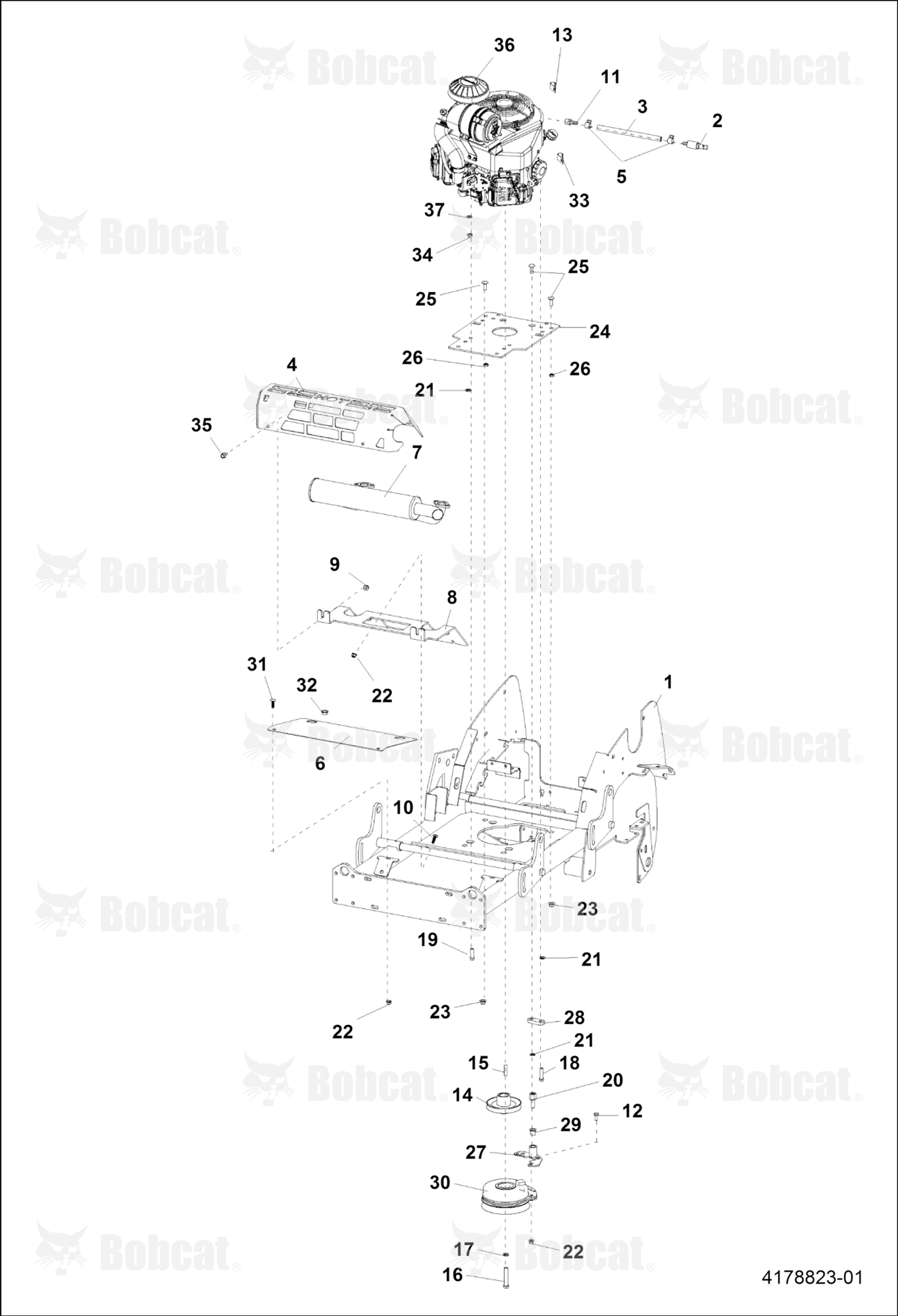 Engine Deck Assembly