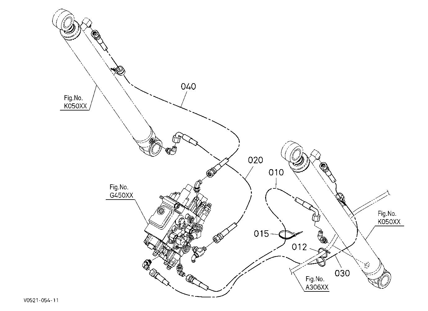 Oil Piping (Arm)