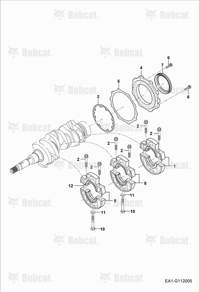 Main Bearing Case Group