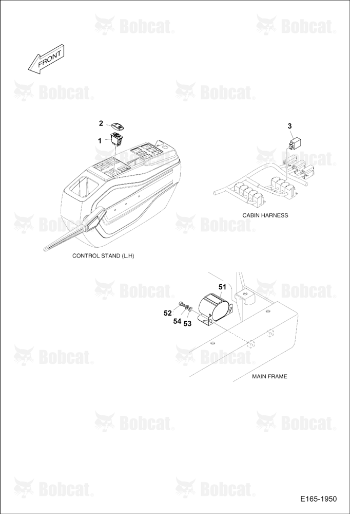 TRAVEL/SWING Alarm ASSY