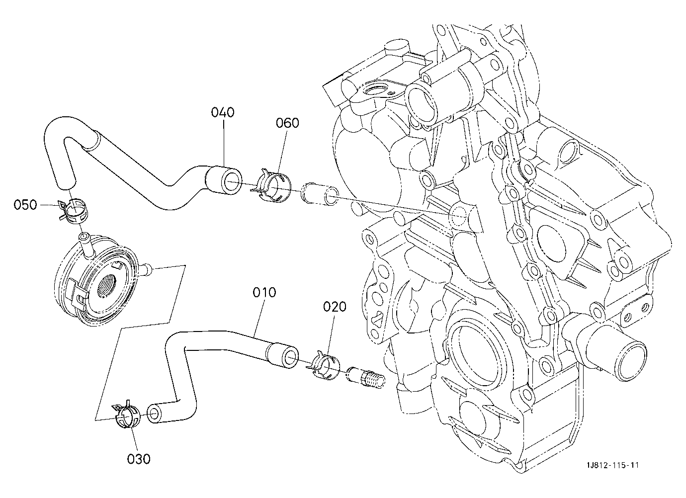 Hydraulic Oil Line (Oil Cooler)