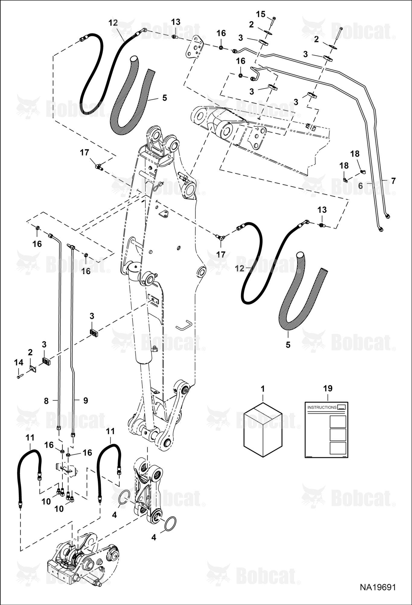 X-CHANGE (Hydraulic) (Kit)( Extendable Arm)