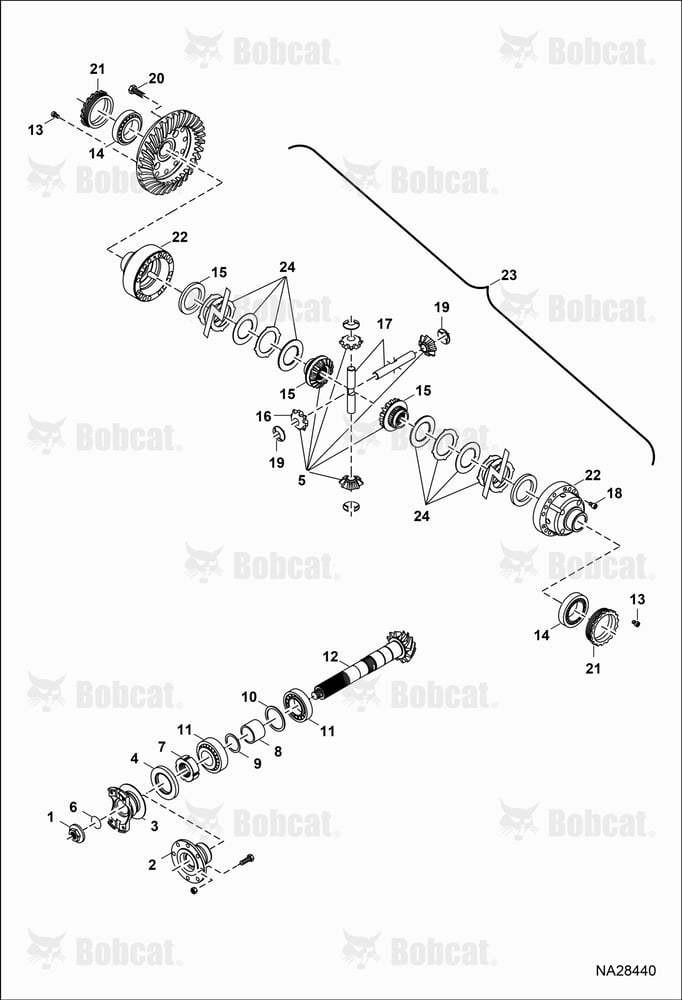 Front Axle (DIFFERENTIAL)