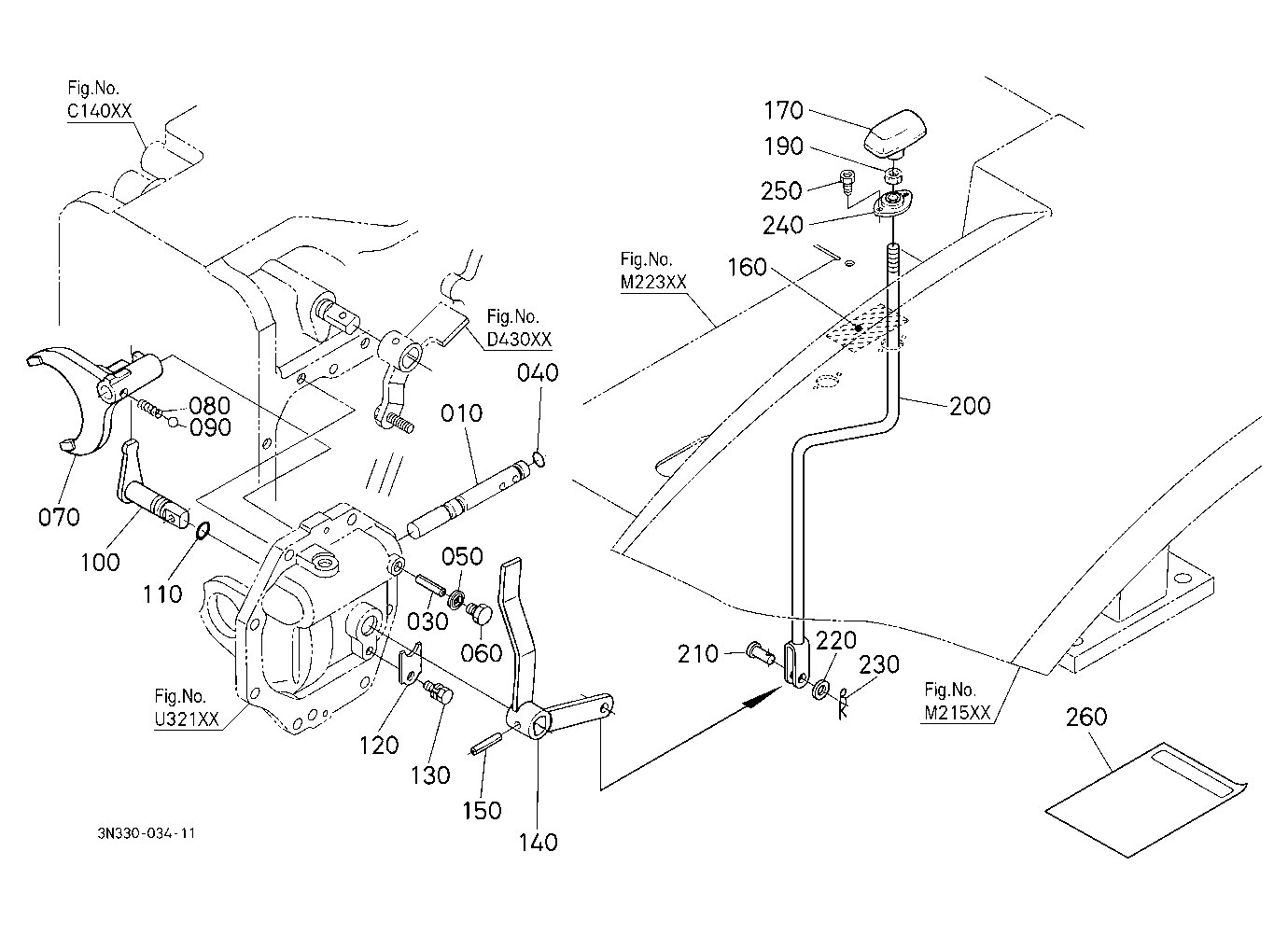 Creep Speed Kit 2 (Shift Fork/Lever) (W/G No.M9293