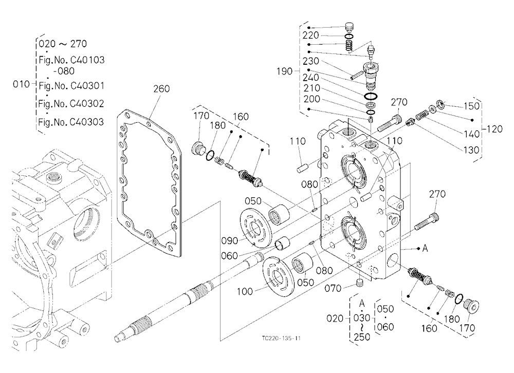 Hst(Valve) [Component Parts] [Hst Type]