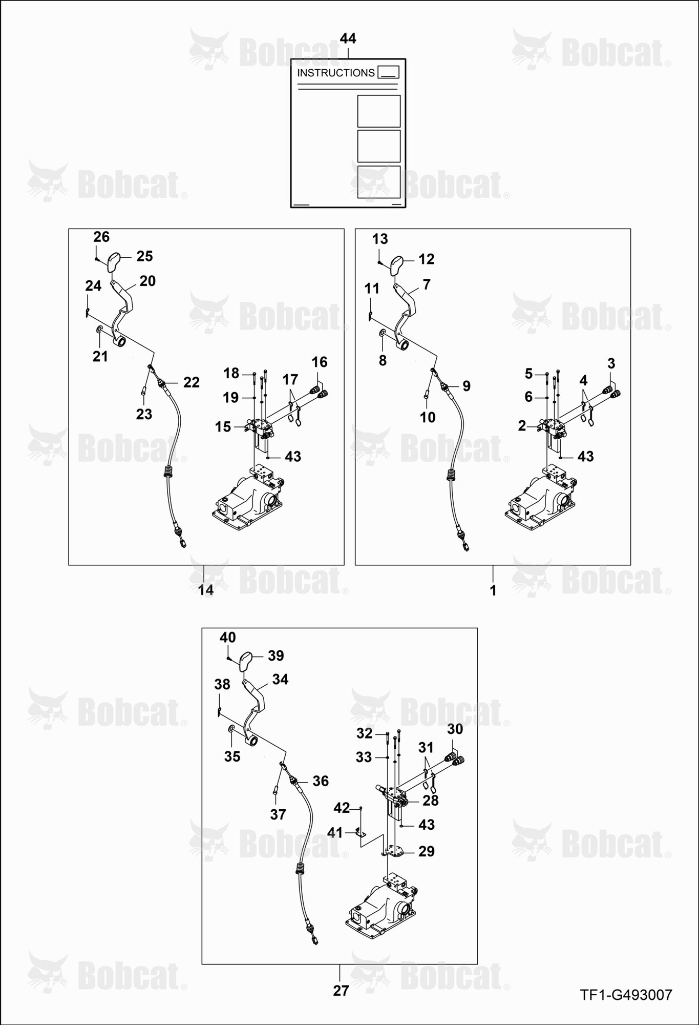 External Hydraulic Valve Group