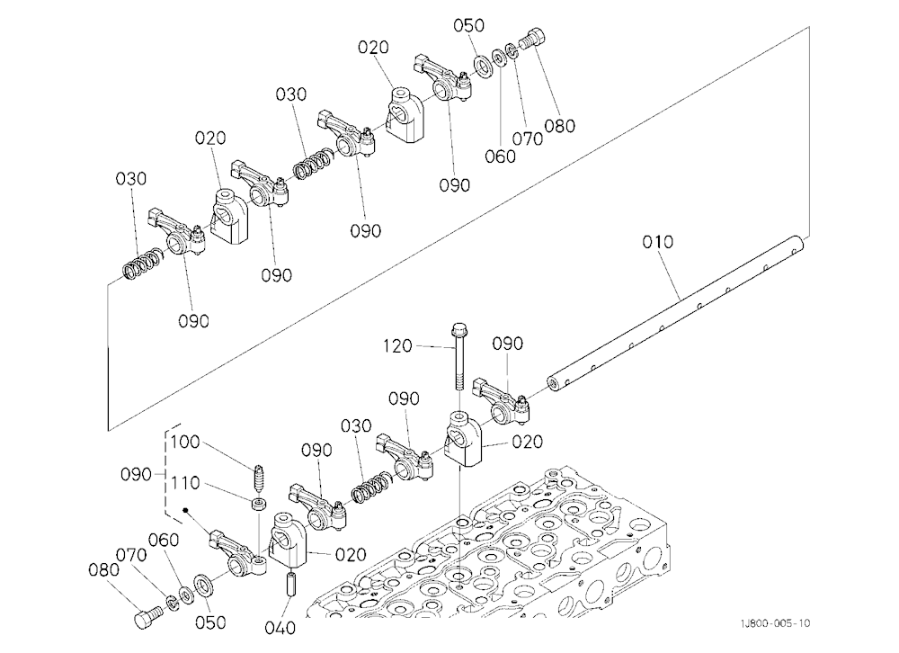 Rocker Arm Shaft