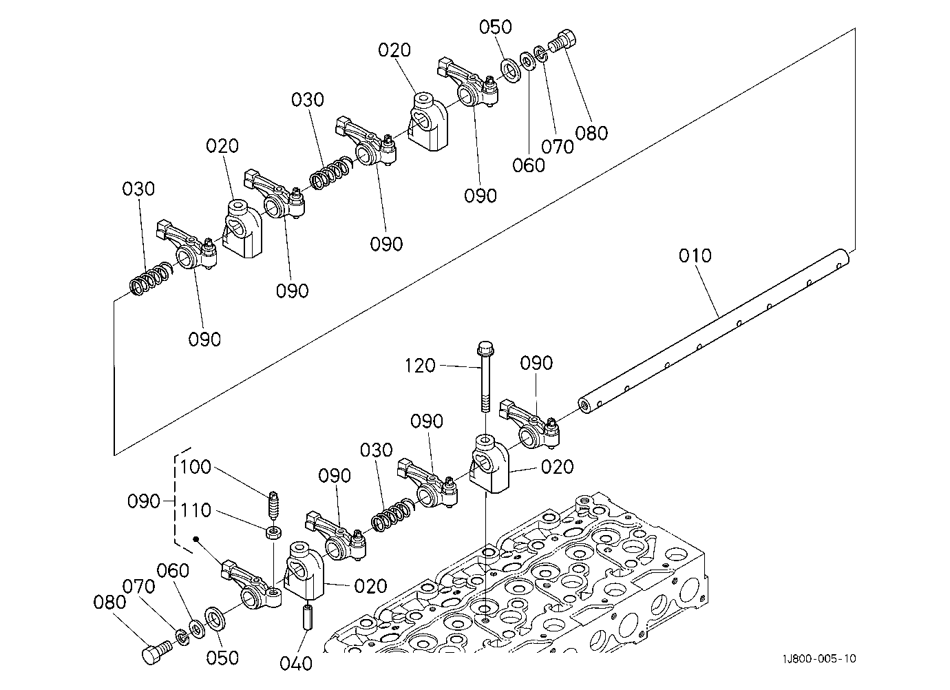 Rocker Arm Shaft