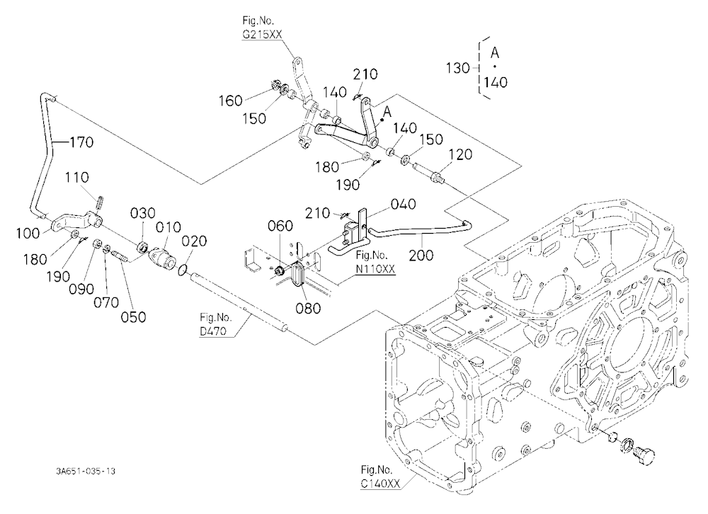 Rear Differential Lock Pedal [Cab Type]