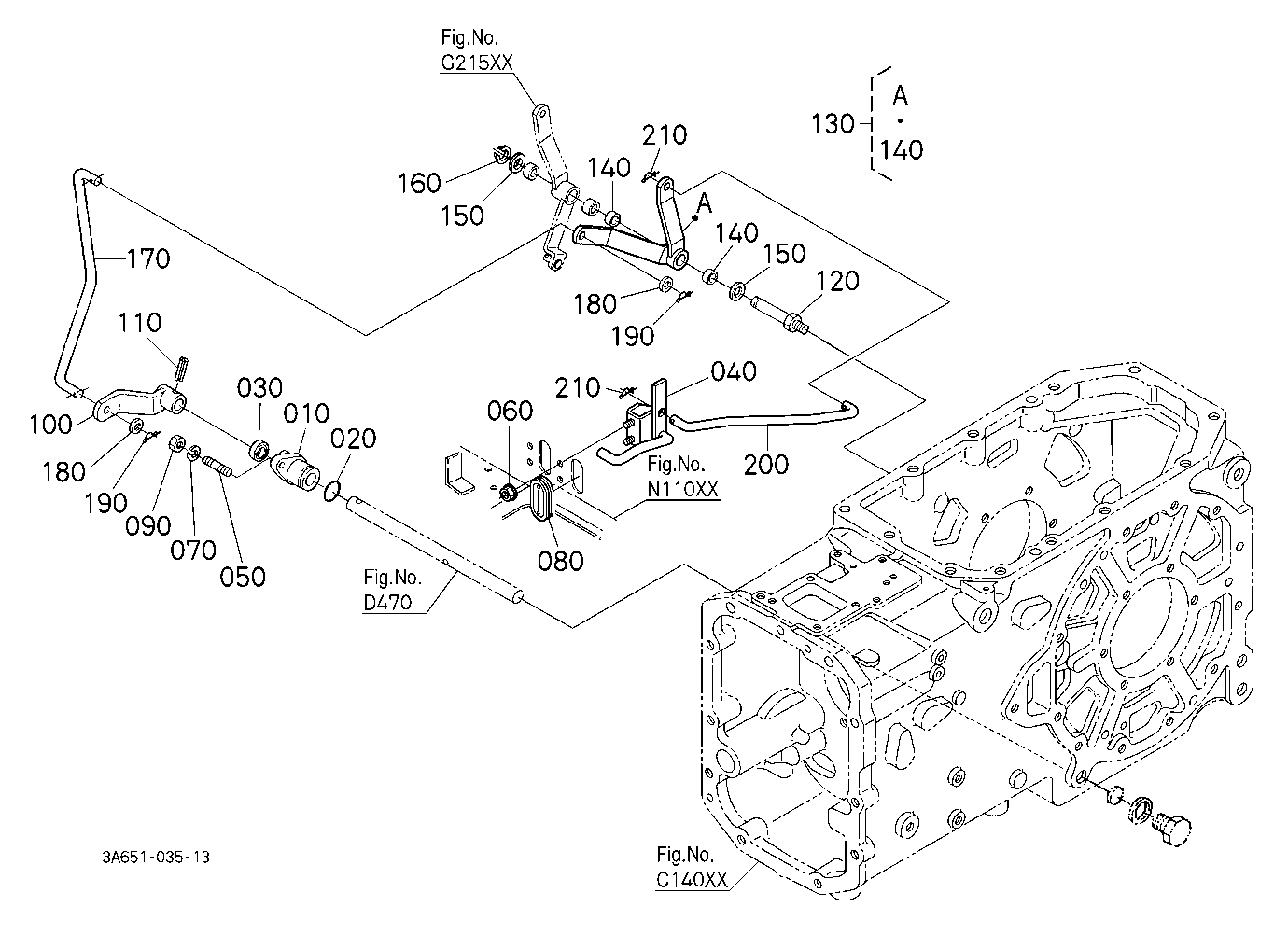 Rear Differential Lock Pedal [Cab Type]