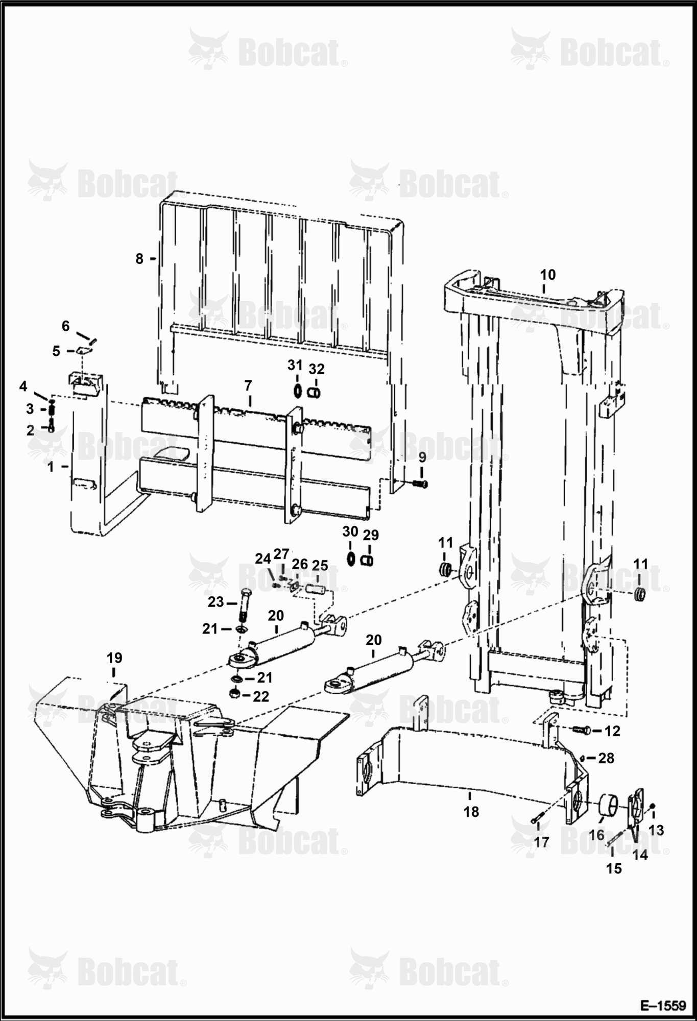 Front Frame & Mast ASSY.