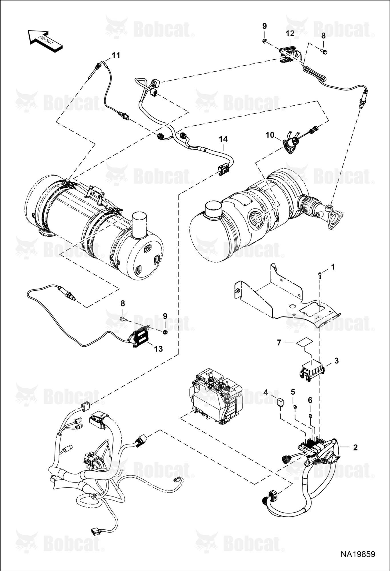 Engine Electrical Circuitry (SCR System)
