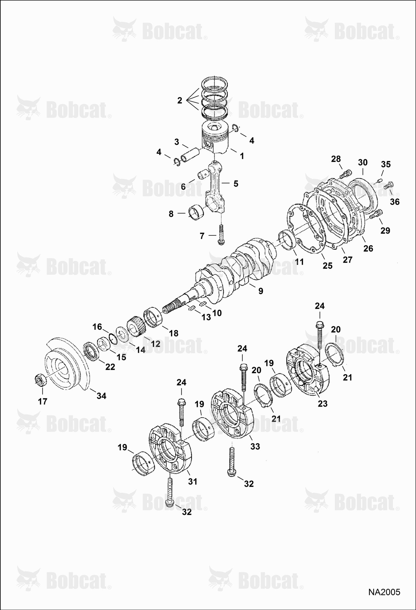 Piston & Crankshaft