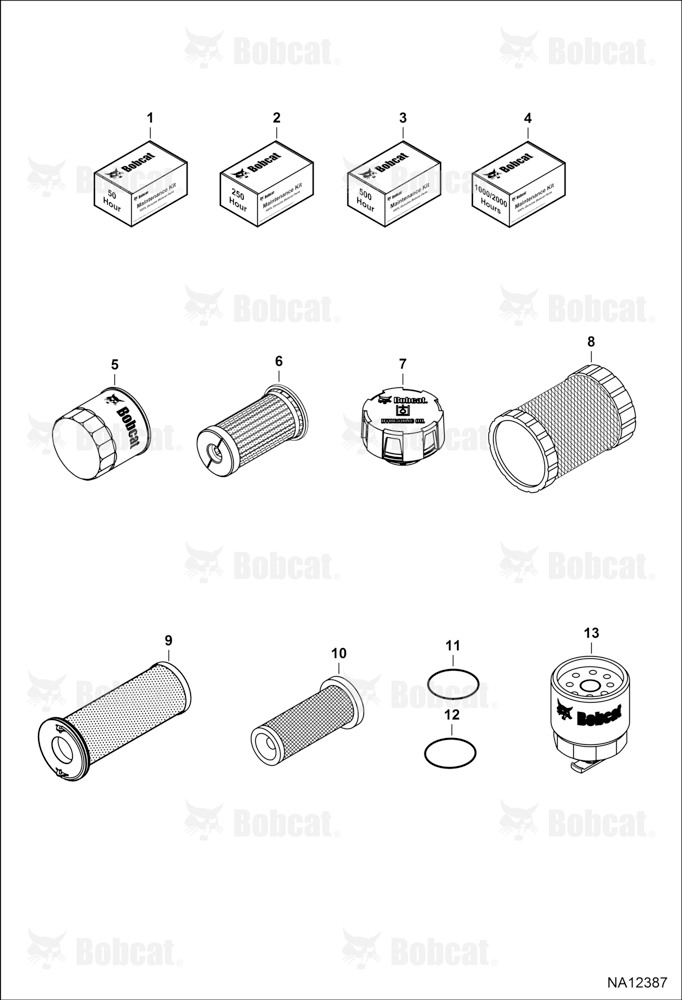 Maintenance Items (Scheduled Maintenance) (Canister Cooling Fan Filter) A3NT11001 - A3NT11547