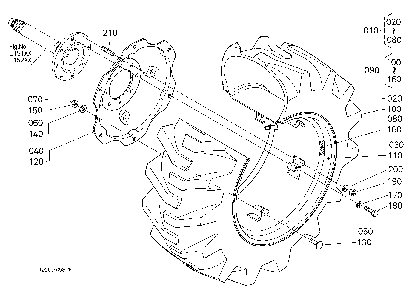 Rear Wheel (17.5L-24)