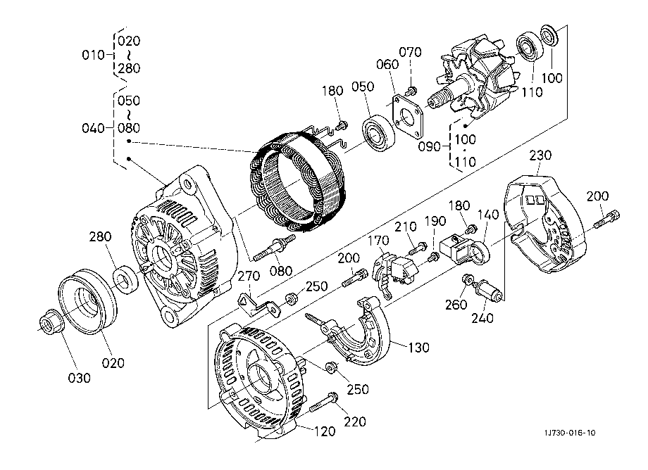 Alternator (Component Parts)