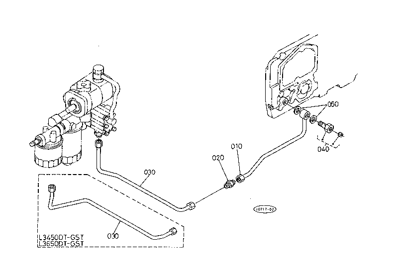 Hydraulic Oil Line