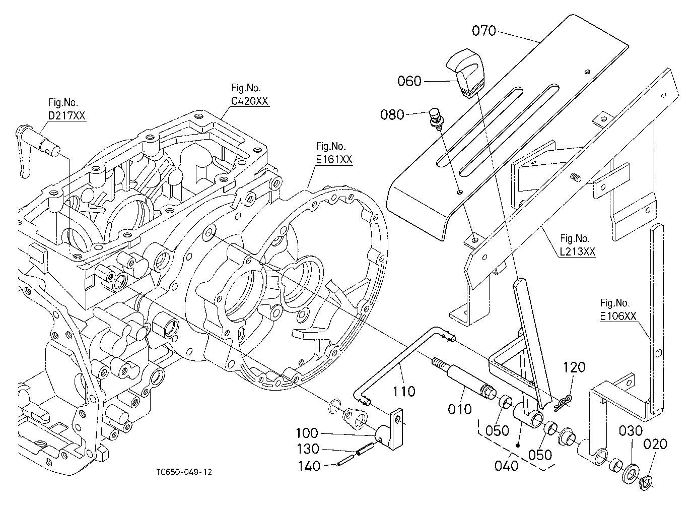 Range Gera Shift Lever