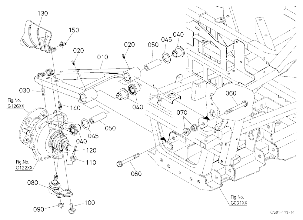 Front Suspension Arm (Right Lower)