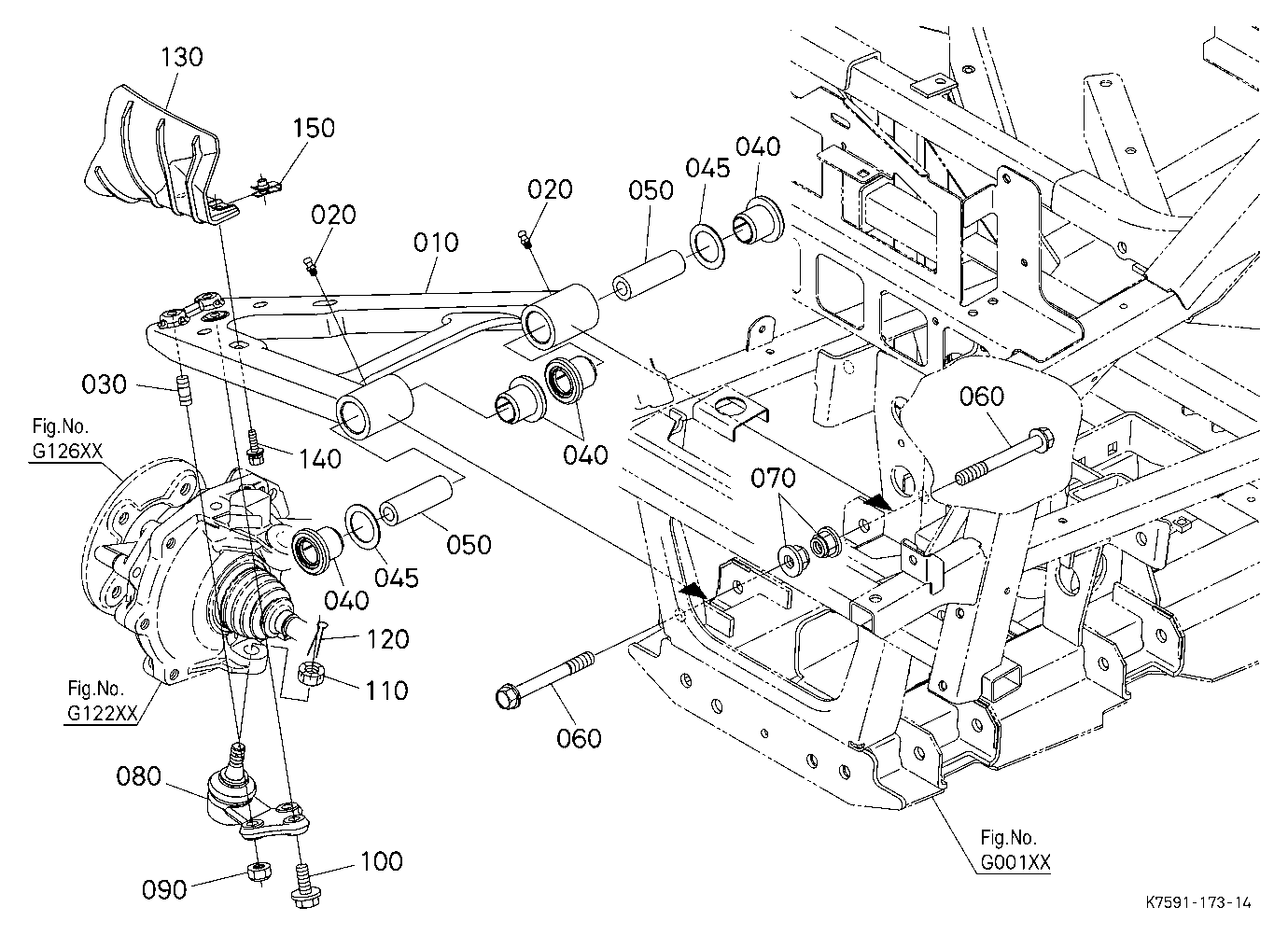 Front Suspension Arm (Right Lower)